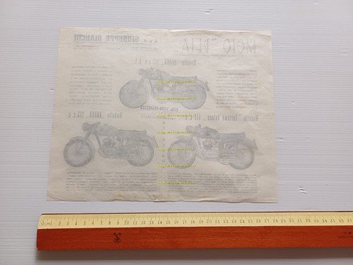 Beta 175 Titano V.T.-175 Turismo V. - Urano 125 1954 …