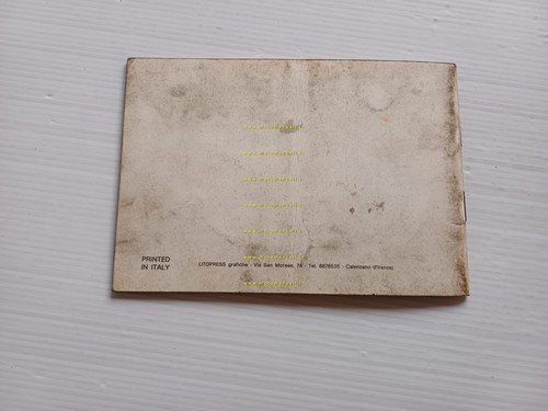 Beta 250 Enduro 1977 manuale uso manutenzione libretto originale