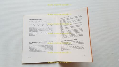 Beta 250 Regolarit Enduro 5V 1520 manuale uso libretto originale …