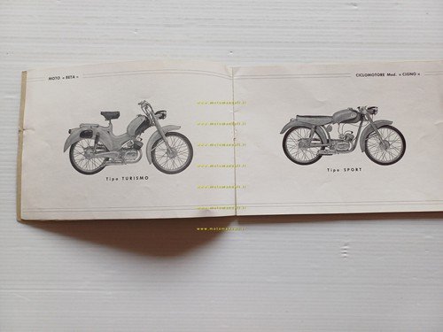 Beta 48 Cigno Sport -Turismo 1a serie manuale uso libretto …