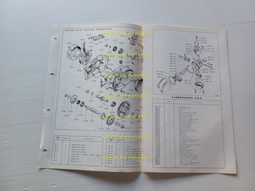 Beta 48 Motore FA/67 catalogo ricambi originale ENGINE spare parts …