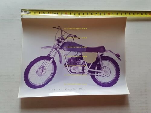 BETA 48 Trial foto da cartella stampa originale anni 70 …