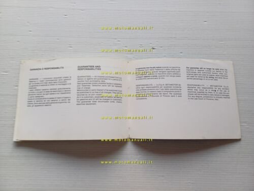 Beta 50 ANDY-B12-MIO-PULLMAN-M4-MX4-M4L-M5-MX6-TR 50 manuale uso originale