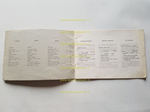 Beta 50 Cigno Sport - Turismo catalogo ricambi originale parts …