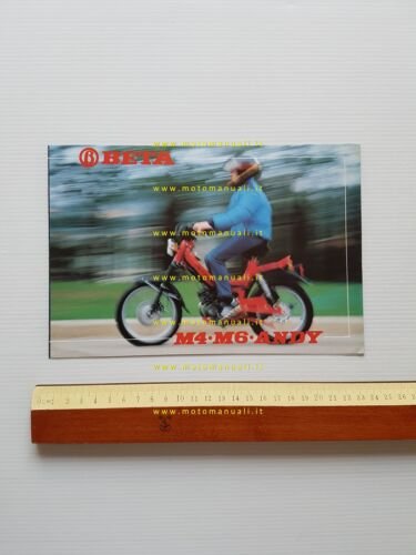 Beta 50 M4 - M5 - Andy depliant originale ITALIANO