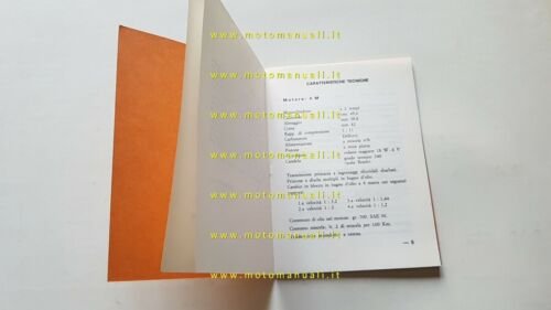 BETA 50 Motore 4-5 V Manuale Uso Ciclomotore originale Moped …