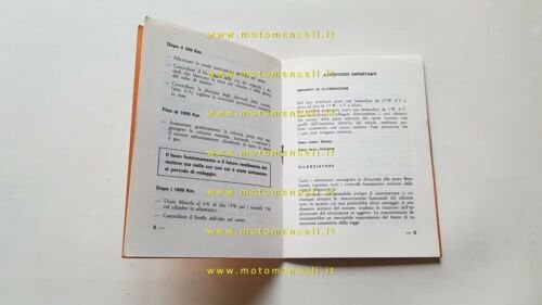 BETA 50 Motore 4-5 V Manuale Uso Ciclomotore originale Moped …