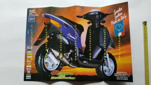 Beta 50 Quadra - Chrono 1994 depliant originale ITALIANO scooter …