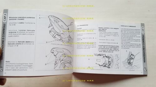 Beta 50 Quadra 1994 manuale uso manutenzione originale owners manual