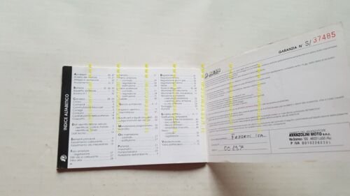 Beta 50 Quadra 1994 manuale uso manutenzione originale owners manual