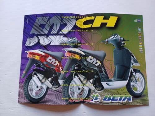 Beta 50 Road Racer scooter depliant originale ITALIANO