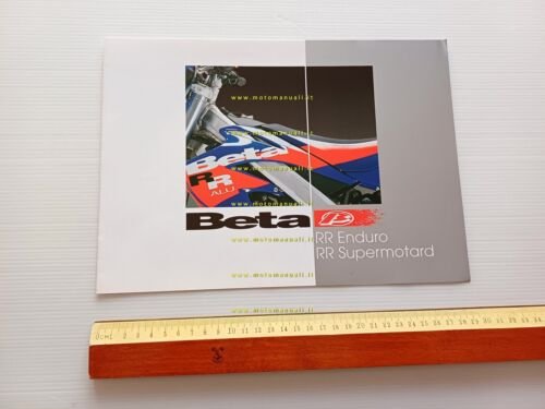 Beta 50 RR Enduro - Supermotard 2004 depliant originale italiano