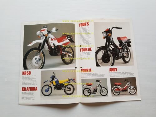 Beta 50 serie KR - Four - Andy depliant originale …