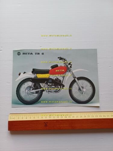 Beta 50 TR 6 anni 70 depliant ITALIANO originale