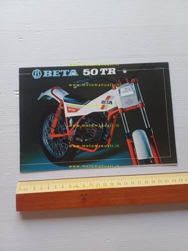 Beta 50 TR trial 1979 depliant italiano originale