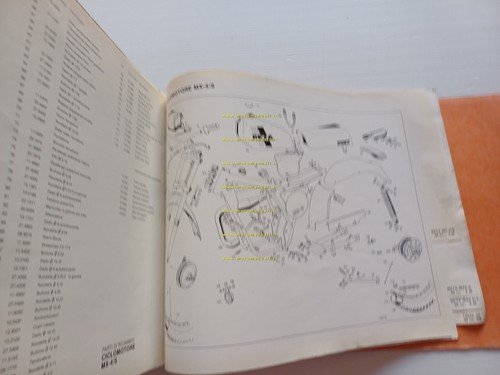BETA 50 tutti modelli ciclomotori 1980 catalogo ricambi Generale originale
