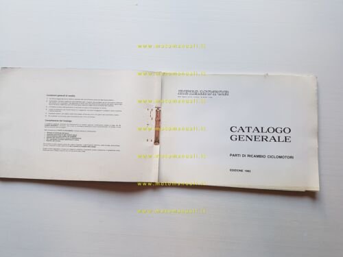 BETA 50 tutti modelli ciclomotori 1982 catalogo ricambi originale parts …