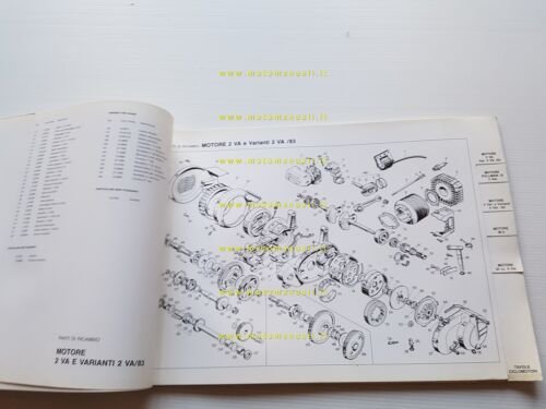 BETA 50 tutti modelli ciclomotori 1982 catalogo ricambi originale parts …
