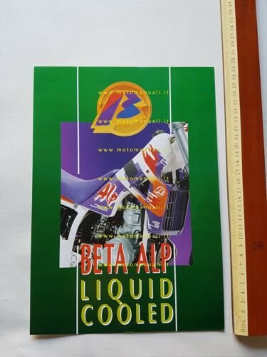 Beta Alp 250 Liquid cooled depliant ITALIANO originale