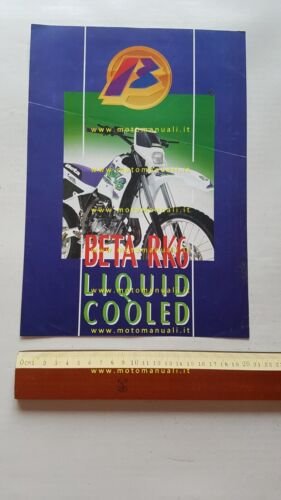 Beta ciclomotore RK6 50 LC enduro anni 90 depliant originale …