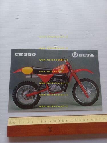 Beta CR 350500 Cross 1979 depliant italiano originale