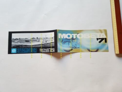 Beta Cross 110 - T.V. 110 1971 depliant originale MOTO …
