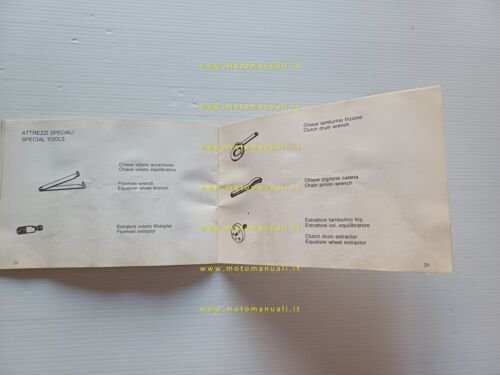 Beta KR 125 - 250 1985 manuale uso manutenzione libretto …