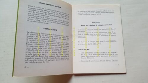 Beta modelli 48 3V anni 70 manuale uso manutenzione originale …