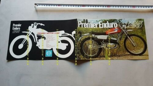 Beta Premier 125 Enduro depliant anni 70 originale brochure