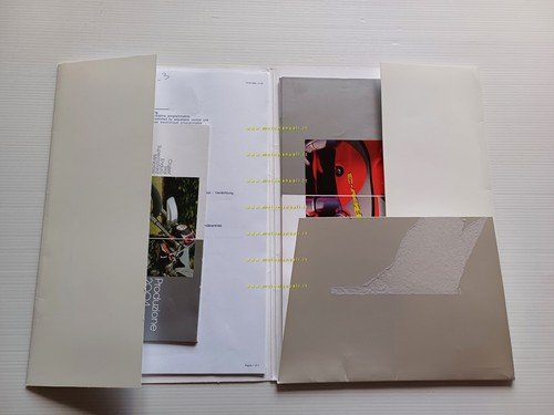 Beta presentazione modelli 2004 cartella stampa originale press kit