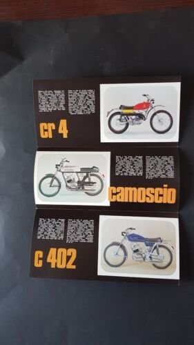 Beta produzione 50 TR6 TRIAL CR4 CAMOSCIO C402 1974 depliant …