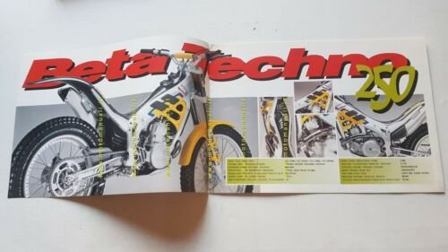 Beta produzione modelli Trial 1994 depliant moto originale brochure