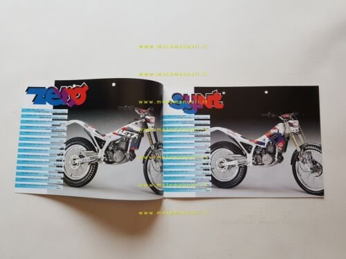 Beta produzione modelli Trial Motoalpinismo 1993 depliant originale italiano