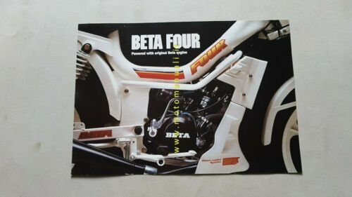 Beta Produzione TUBONI 50 serie Four 1985 depliant originale brochure