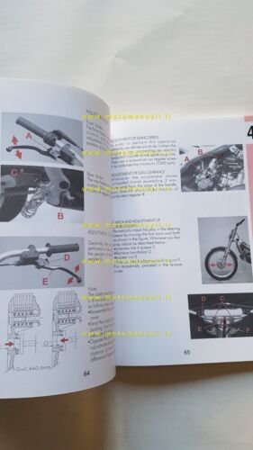 BETA REV-3 250 TRIAL 2005 manuale uso manutenzione italiano originale