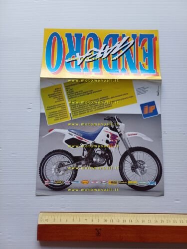 Beta RK6 50 Enduro Gara depliant italiano originale