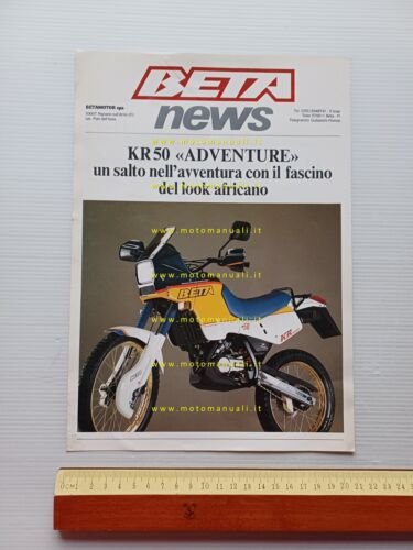 Beta serie KR: 125/250 Afrika -50 Adventure- 50 2D depliant …