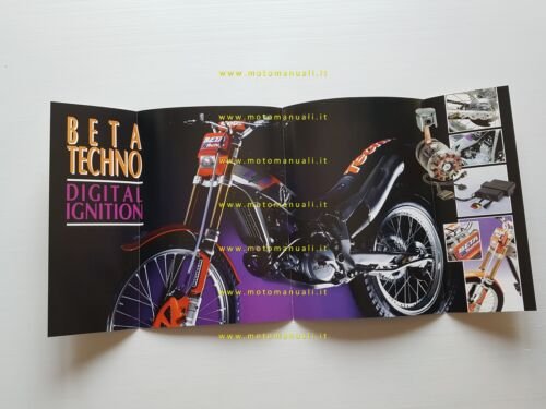 Beta Techno Trial 50 - 125 - 250 1996 depliant …
