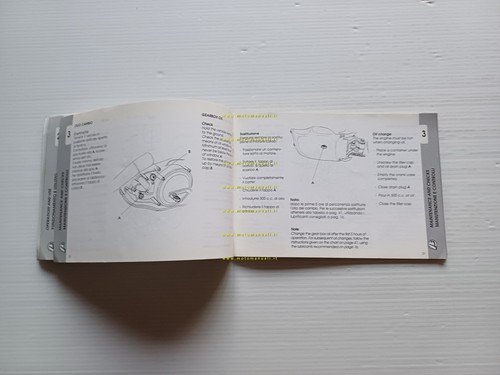 Beta TRIAL Techno 250 manuale uso manutenzione libretto originale