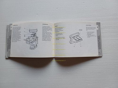 Beta TRIAL Techno 250 manuale uso manutenzione libretto originale