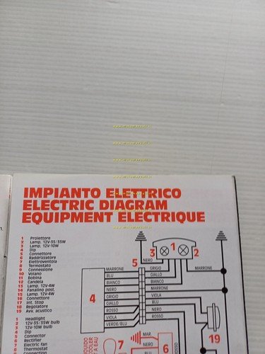 BETA Zero Trial 1992 manuale uso manutenzione originale moto owner's …