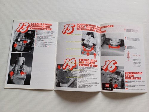 BETA Zero Trial 1992 manuale uso manutenzione originale moto owner's …