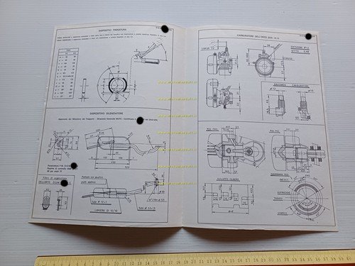 Bianchi 50 BianchiMatic 1976 Facsimile scheda omologazione DGM Motorizzazione