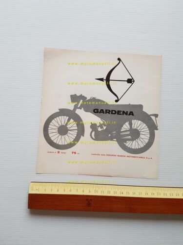 Bianchi Gardena 75 anni 60 depliant originale ITALIANO