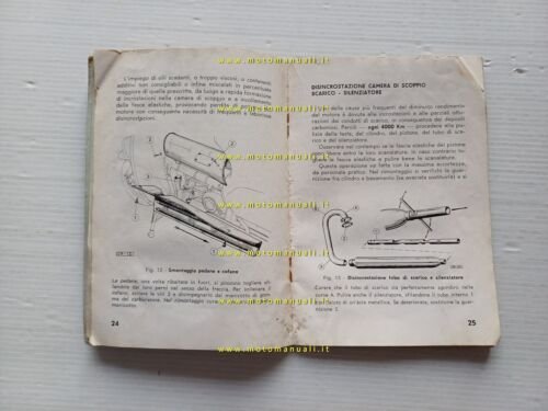 Bianchi Orsetto S 80/2 1962 manuale uso manutenzione libretto italiano …