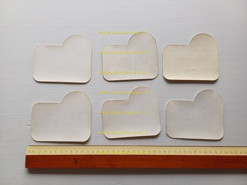 Bieffe Caschi lotto 6 adesivi pubblicitari piloti anni 80 originali …