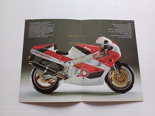 Bimota 1000 Furano 1992 depliant ITALIANO INGLESE originale