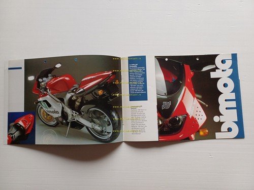 Bimota 500 V2 Iniezione 1997 depliant italiano originale