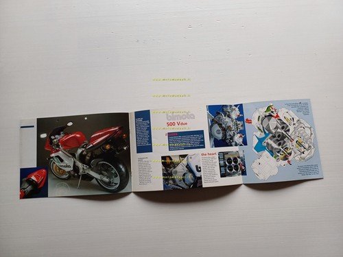 Bimota 500 V2 Iniezione 1997 depliant italiano originale