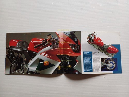 Bimota 500 V2 Iniezione 1997 depliant italiano originale